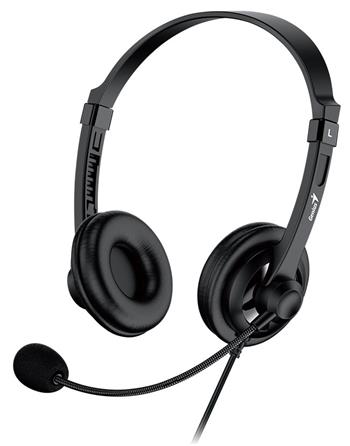 GENIUS headset HS-230U/ USB/ délka kabelu 1,8 m