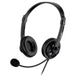 GENIUS headset HS-230U/ USB/ délka kabelu 1,8 m