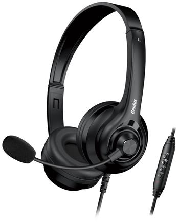 GENIUS headset HS-235U/ USB/ Copilot/ délka kabelu 2,4 m