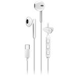 GENIUS headset HS-M366 White/ bílý/ USB-C/ 360° rotační klip