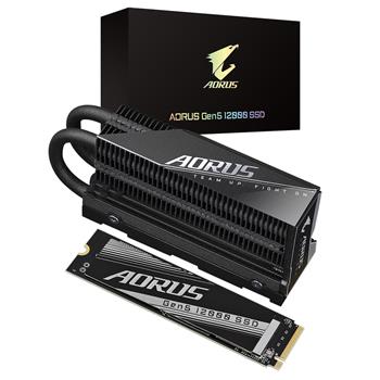 Gigabyte AORUS Gen5 12000/2TB/SSD/M.2 NVMe/Černá/Heatsink/5R