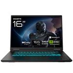 Gigabyte GAMING/A16 3VHK3CZ894SH/R7-260/16"/WUXGA/16GB/1TB/RTX 5060/W11H/Black/2R
