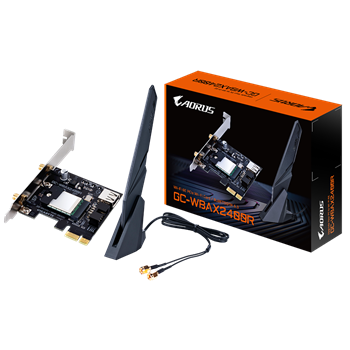 GIGABYTE PCI-E Wifi+BT 2400MBps Wi-Fi 6E BT 5.3