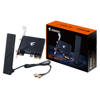 GIGABYTE PCI-E Wifi+BT 5800MBps Wi-Fi 7 BT 5.3