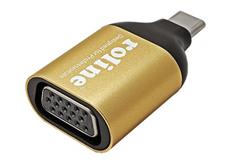 GOLD adaptér USB C(M) -> VGA, 1920x1200@60Hz