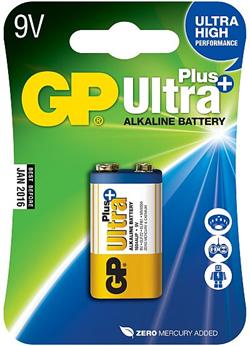 GP 9V Ultra Plus, alkalická - 1 ks