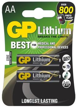 GP AA Lithium lithiová - 2 ks