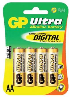 GP AA Ultra alkalická - 4 ks