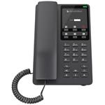 Grandstream GHP621   hotelový VoIP telefon, 2 linky, 2 SIP účty, PoE, 1x RJ45, HD Audio, 3 cestná konference, černý