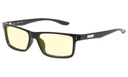 GUNNAR kancelářské dioptrické brýle VERTEX READER / obroučky v barvě ONYX / jantarová skla / dioptrie +2,0