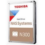 HDD NAS Toshiba N300 (3.5'' 4TB, 7200RPM, 512e, SATA 6Gb/s, Retail Packaging)
