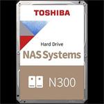 HDD NAS Toshiba N300 (3.5'' 8TB, 7200RPM, 256MB, SATA 6Gb/s), bulk