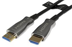 HDMI 2.0 aktivní optický kabel, Ultra-HD (18G), HDMI M - HDMI M, 15m