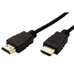 High Speed HDMI kabel, HDMI M - HDMI M, zlacené konektory, 1,5m