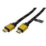 High Speed HDMI kabel, HDMI M - HDMI M, zlacené konektory, 10m