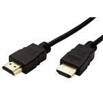 High Speed HDMI kabel, HDMI M - HDMI M, zlacené konektory, 3m