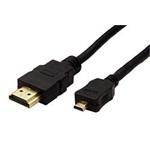 High Speed HDMI kabel s Ethernetem, HDMI M - microHDMI D(M), 3m