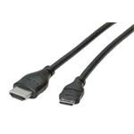 High Speed HDMI kabel s Ethernetem,HDMI M - miniHDMI M, 2m