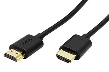 High Speed HDMI kabel s Ethernetem, Ultra-HD (18G), HDMI M - HDMI M, 1m, malé konektory