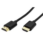 High Speed HDMI kabel s Ethernetem, Ultra-HD (18G), HDMI M - HDMI M, 1m, malé konektory