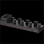 Honeywell CT70 5-bay Net Base, Ethernet, CT70 cups, battery cup, power supply, no cord