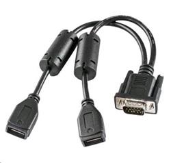 Honeywell VM3 USB Y CABLE - D15 MALE TO TWO USB TYPE A PLUG