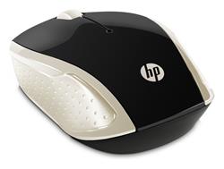 HP 200/Cestovní/Optická/1 000 DPI/Bezdrátová USB/Zlatá