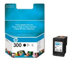 HP 300 Black Ink Cart, 4 ml, CC640EE
