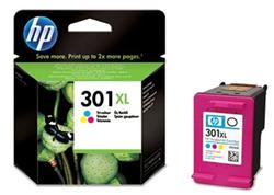 HP 301XL Tri-color Ink Cart, 6 ml, CH564EE