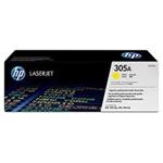 HP 305A Yellow LJ Toner Cart, CE412A (2,600 pages)