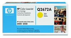 HP 309A Yellow LJ Toner Cart, 4 000 str, Q2672A
