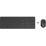 HP 330 klávesnice a myš/bezdrátová/black US