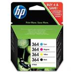 HP 364 - Combo pack C/M/Y/K, N9J73AE