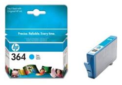 HP 364 Cyan Ink Cart, 3 ml, CB318EE