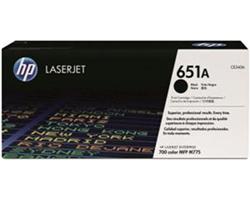 HP 651A Black LJ Toner Cart, CE340A (13,500 pages)