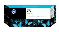 HP 772 Yellow DJ Ink Cart, 300 ml, CN630A