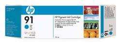 HP 91 Cyan DJ Ink Cart, 775 ml, C9467A