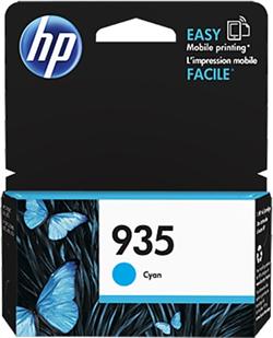 HP 935 Cyan Ink Cartridge, C2P20AE (400 pages)