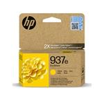 HP 937e inkoustová náplň žlutá, 4S6W8NE