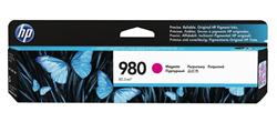 HP 980 Magenta Ink Cart, D8J08A (6,600 pages)