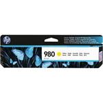 HP 980 Yellow Ink Cart, D8J09A (6,600 pages)