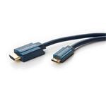 HQ OFC High Speed HDMI kabel s Ethernetem, HDMI A(M) - miniHDMI C(M), 5m