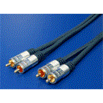 HQ OFC Kabel 2x Cinch (M) - 2x Cinch (M), audio, stereo, 5m