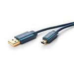 HQ OFC USB 2.0 kabel USB A(M) - miniUSB 5pin B(M), 0,5m