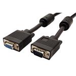 HQ VGA kabel MD15HD-FD15HD, DDC2, 1:1, s ferity, 10m