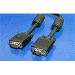 HQ VGA kabel MD15HD-MD15HD, DDC2, 1:1, s ferity, 5m