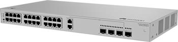 Huawei S220S-26PN4JX Gigabitový POE switch, 22x GPOE, 2x 2.5G POE, 2x 2.5G SFP, 2x SFP+