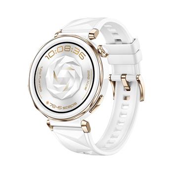 Huawei Watch GT 5 Pro/42mm/Gold/Elegant Band/White