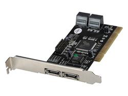 i-Tec PCI SATA 150 card (2x eSATA, 4x SATA), RAID