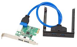 i-Tec PCIe Card 4x USB3.0 SET (2x externí + 2x interní + front panel 2port)